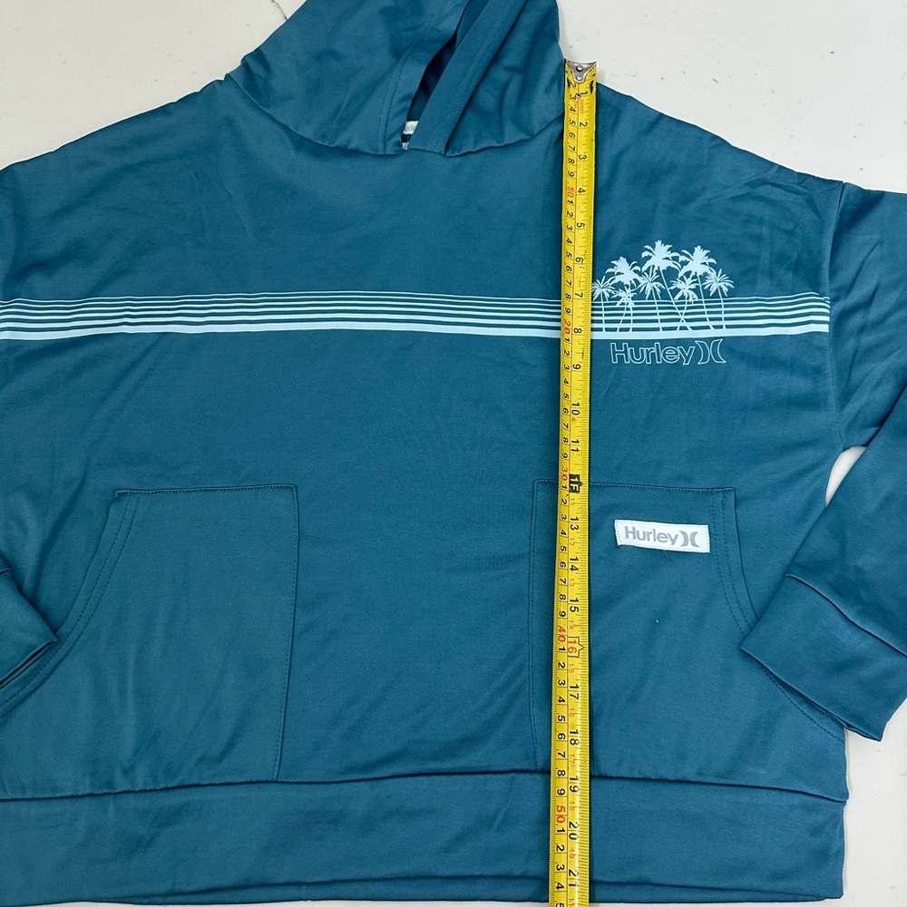 Hurley Blue Sweatshirt with White Stripe - Picture 2 of 6